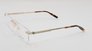 Montblanc Rimless Gold Eyeglasses Frames 00300