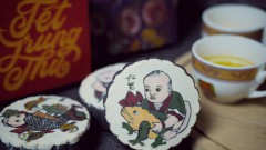 Baker turns traditional mooncakes into artworks