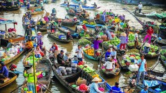 Cai Rang floating market among world's must-visit destinations