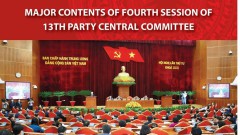 Major contents of fourth session of 13th Party Central Committee