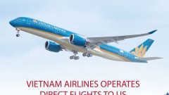 Vietnam Airlines operates direct flights to US