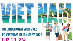International arrivals to Vietnam up 11.2% in January