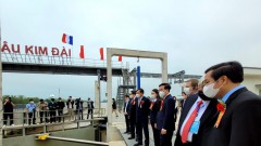 New lock-dam to combat climate change impacts in Kim Son, Ninh Binh Province