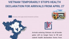 Vietnam temporarily stops health declaration for arrivals from April 27