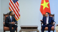 Vietnamese PM meets American giant corporations in Washington