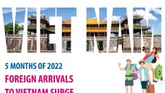 Foreign arrivals to Vietnam surge in five months of 2022