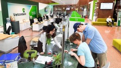 Banks announced "huge" profit