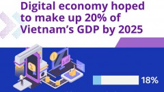 Digital economy hoped to make up 20% of Vietnam’s GDP by 2025