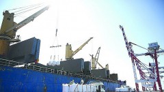 Busy export shipments in early spring at southern seaports