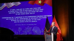 Top leader attends celebration of 1st anniversary of Vietnam-US comprehensive strategic partnership