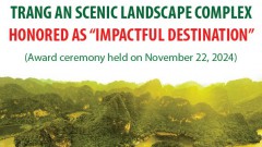 Kotler Awards 2024: Trang An Scenic Landscape Complex honored as “Impactful Destination”