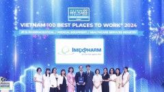 Imexpharm named top #1 best place to work in Vietnam, pharmaceutical sector&nbsp;2024