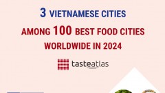 Vietnamese cities among 100 best food cities worldwide by 'TasteAtlas'