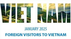 Int’l arrivals to Vietnam up 36.9% in the first month of 2025