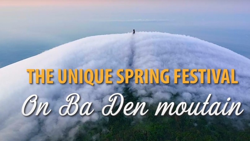 Unique experiences at Ba Den Mountain’s Spring festival