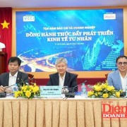 Press accompanies businesses to promote private sector development