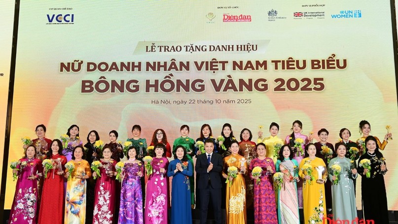 [In photos] Honoring 100 Outstanding Vietnamese Women Entrepreneurs – Golden Rose Awards 2025 (Part II)