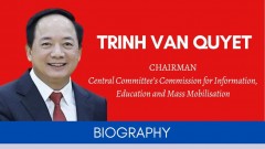 Infographic: Biography of Chairman of the Party Central Committee's Commission for Information, Education and Mass Mobilisation