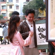 Red paper, rising hopes: Tet calligraphy lights up Hanoi