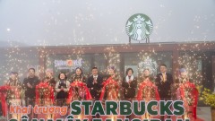 Fansipan officially welcomes the highest Starbucks store in Asia 