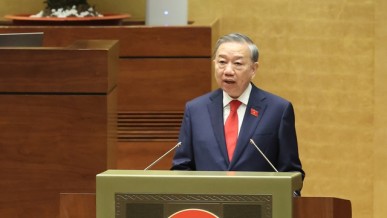 Top leader pledges to enhance Viet Nam's contributions to global peace, stability and development