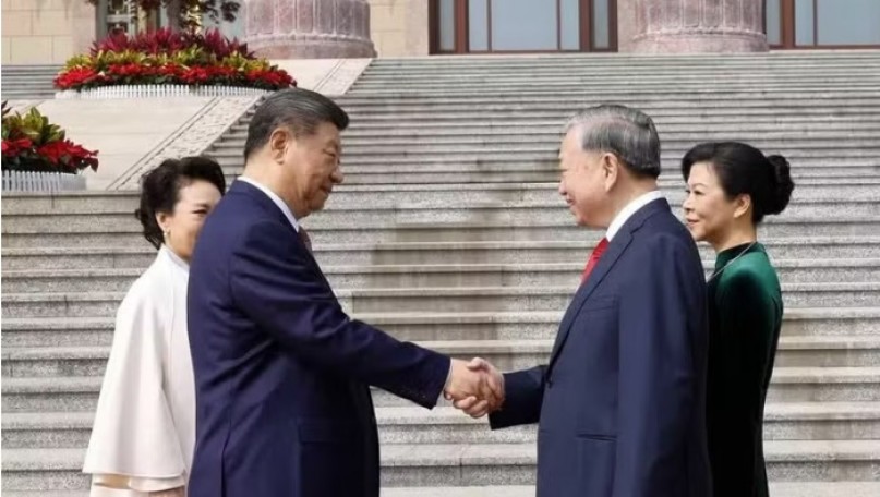 Welcome ceremony for Party General Secretary and State President To Lam