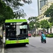 Ha Noi accelerates shift to electric buses