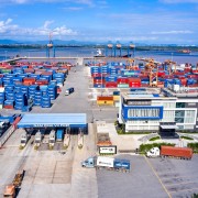 What drives container throughput growth?