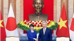 Party General Secretary, State President receives Japanese Prime Minister