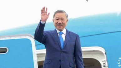 Top leader starts State visit to India