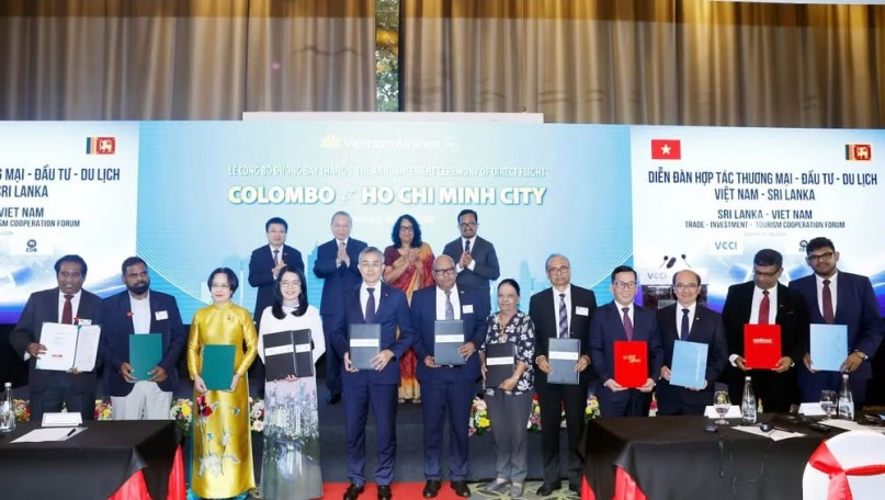 Businesses play a key and pioneering role in Vietnam-Sri Lanka cooperation