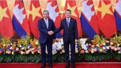 In Pictures: Prime Minister Le Minh Hung chairs official welcome ceremony for Cambodian counterpart