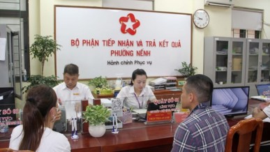 Nenh Ward (Bac Ninh) sets deadline adherence as a benchmark for&nbsp;public service performance