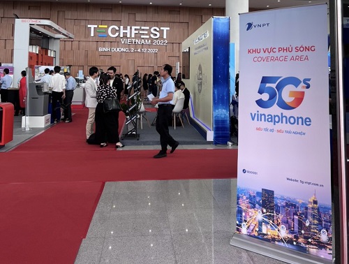The 5G network in Vietnam is rapidly developing.